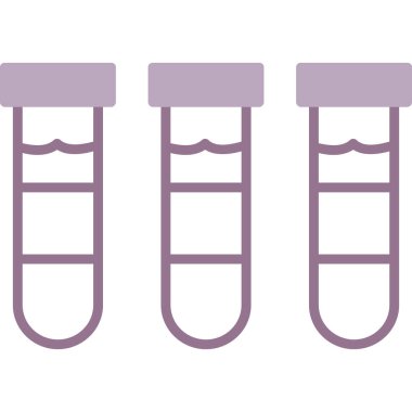 tıbbi deney tüpü simgesi