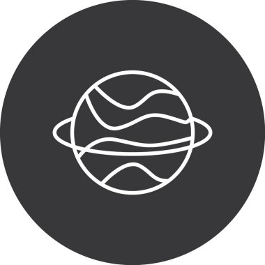 Modern b 'nin vektör illüstrasyonunda topun eksik simgesi.