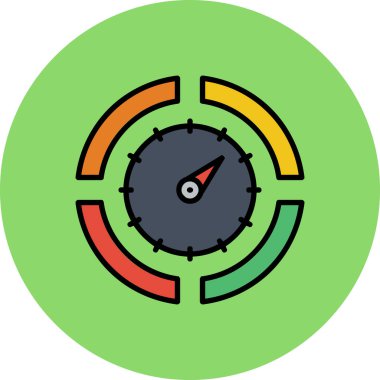 Vektör illüstrasyonu, seo modern simge