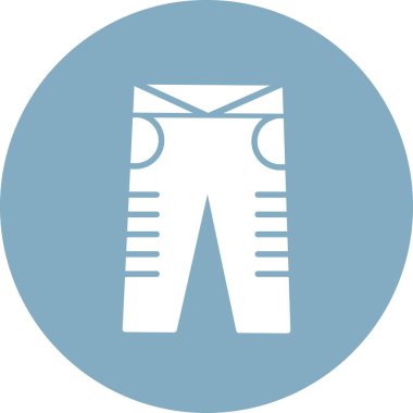 Kıyafetler. Web simgesi basit illüstrasyon