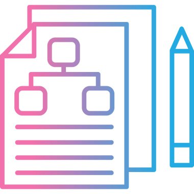 kalem simgesi vektör illüstrasyonu