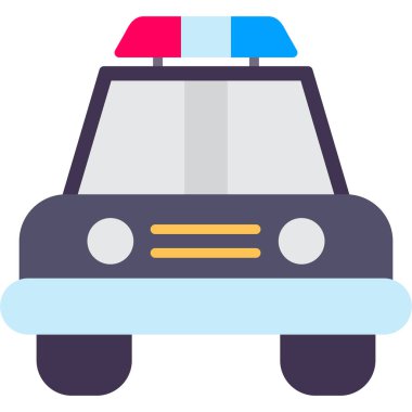 - Araba. Web simgesi basit illüstrasyon