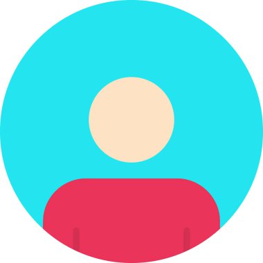 Kızıl saçlı ve sakallı bir adamın vektör çizimi