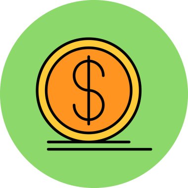 money vector icon modern simple illustration