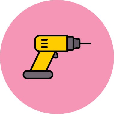 tornavida simgesi modern vektör çizimi