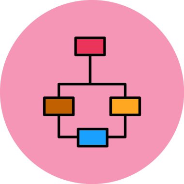 seo modern simgesinin vektör illüstrasyonu