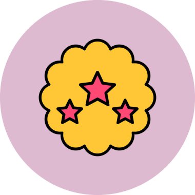 Vektör simgesi bir çiçek