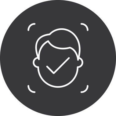 kullanıcı düz vektör simgesi