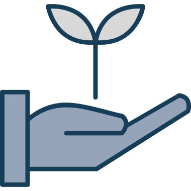 Bitki Filiz vektör simgesi