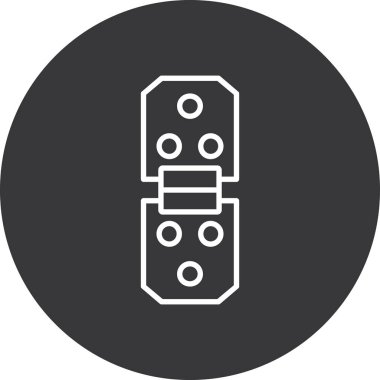 Modern b 'nin vektör illüstrasyonu denetim simgesinden yoksun