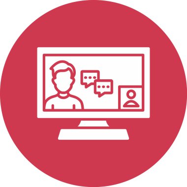 seo modern simgesinin vektör illüstrasyonu