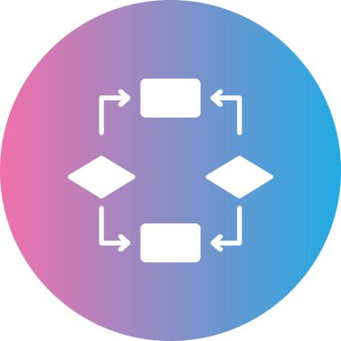 Seo simgesinin vektör illüstrasyonu