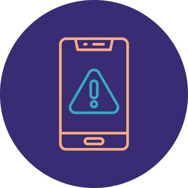 Telefon simgesi vektör illüstrasyonu