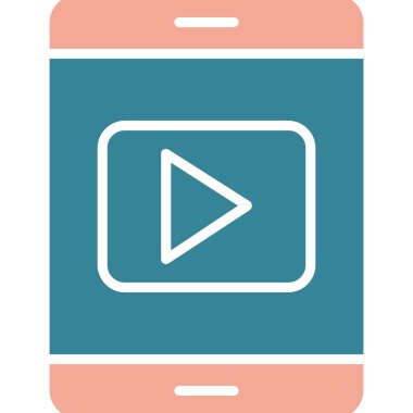 Modern simgenin vektör illüstrasyonu