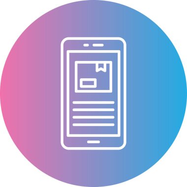 cep telefonu ikonu vektör illüstrasyonu