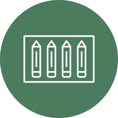 Modern eğitim ikonunun vektör illüstrasyonu