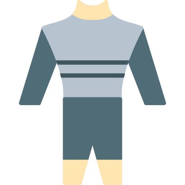 adam düz stil ikonu