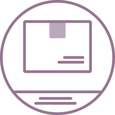 vector illustration of computer screen