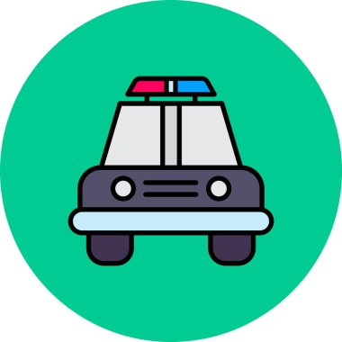 araba simgesi vektör illüstrasyonu