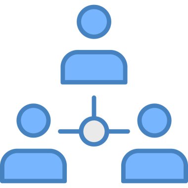 iş simgesi vektör illüstrasyonu