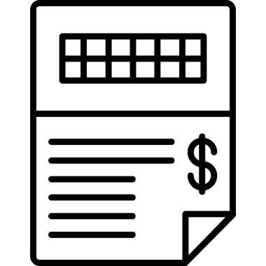 Para ikonu. Beyaz arkaplanda izole edilmiş web tasarımı için dolar vektör simgesi