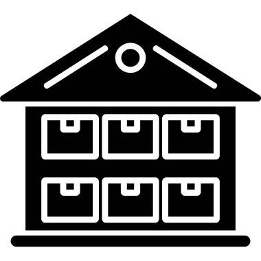 Okul binası simgesi, özet biçimi