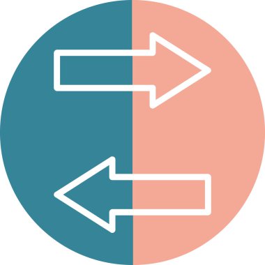 ok simgesinin vektör illüstrasyonu