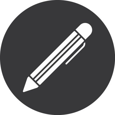 kalem simgesi vektör illüstrasyonu