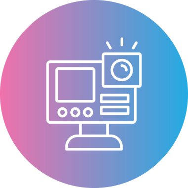 seo modern simgesinin vektör illüstrasyonu