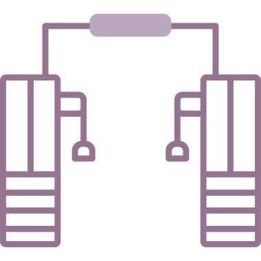 Modern oto tamir simgesinin vektör illüstrasyonu