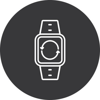 vektör izleme simgesi illüstrasyonu