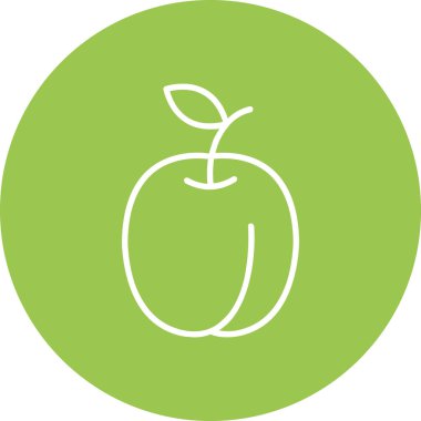 Gıda simgesinin vektör illüstrasyonu