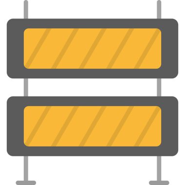 İnşaat satır simgeler renkte