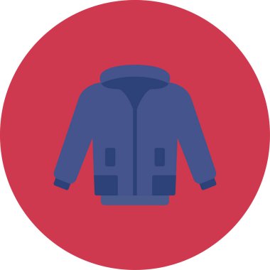 Bir kış simgesinin vektör illüstrasyonu