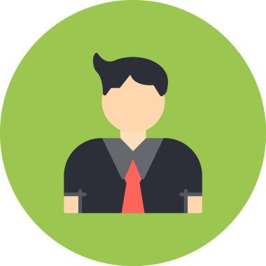 İş adamının vektör illüstrasyonu