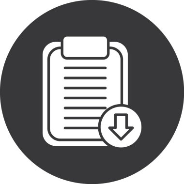 vektör belgesi basit illüstrasyon