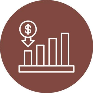 bir doların vektör simgesi