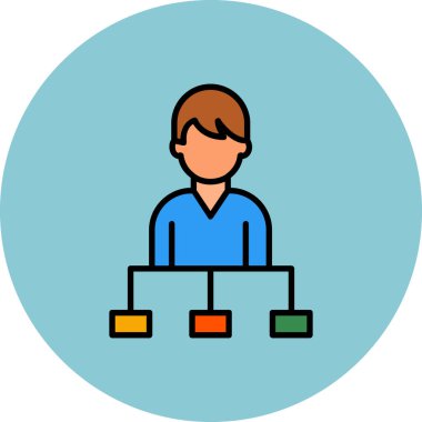 iş simgesi, vektör resimleme