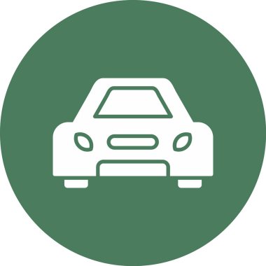 araba simgesi vektör illüstrasyonu