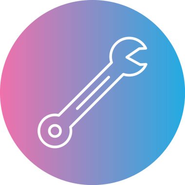 anahtar simgesi, vektör illüstrasyonu beyaz arkaplanda izole edildi