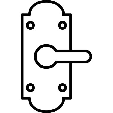 Kapı simgesi, anahat stili