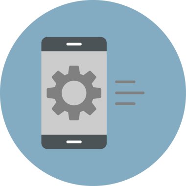 Mobil Ayar Simge vektör çizimi