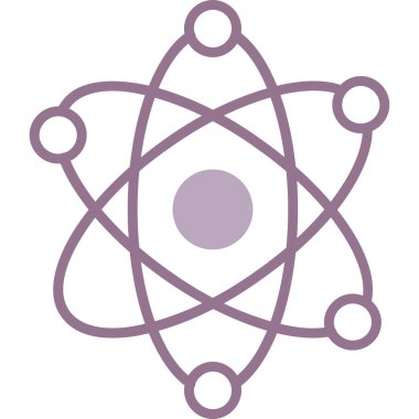 Bilim yassı vektör simgesi