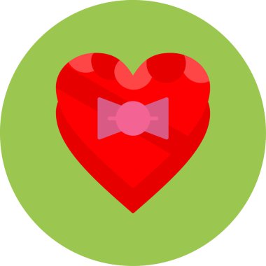 Çikolata Kutusunun Vektör Çizimi, Basit Simge