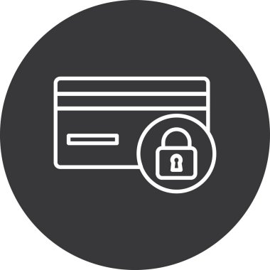 vektör kredi kartı ico