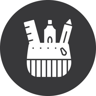 Modern simgenin vektör illüstrasyonu