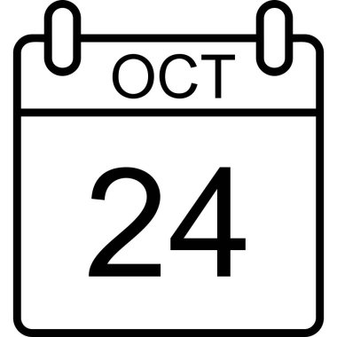 Takvim simgesi tasarımı, vektör illüstrasyonu