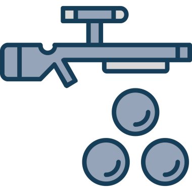 Vektör illüstrasyonu, simge ögesi arkaplanı