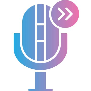 Müzik çalar simgesinin vektör illüstrasyonu