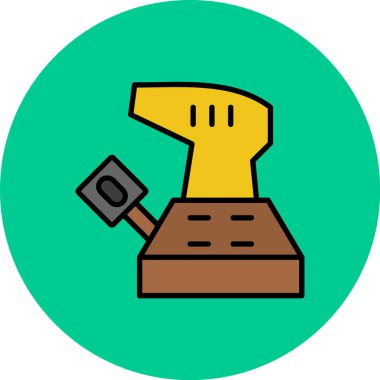 Yapı simgesinin vektör illüstrasyonu